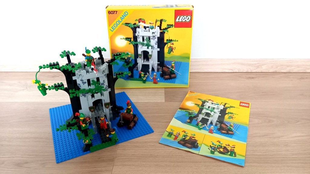 LEGO 6077 - Forestmen's River Fortress, Verzenden, Lego, Inclusief accessoires, Zo goed als nieuw