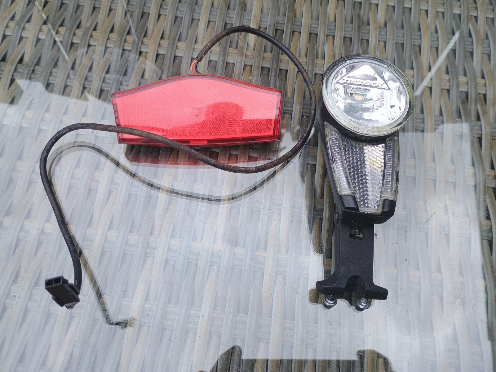 Union canton verlichting elektrische fiets 36 v., Ophalen of Verzenden, Elektrische fiets, Verlichting