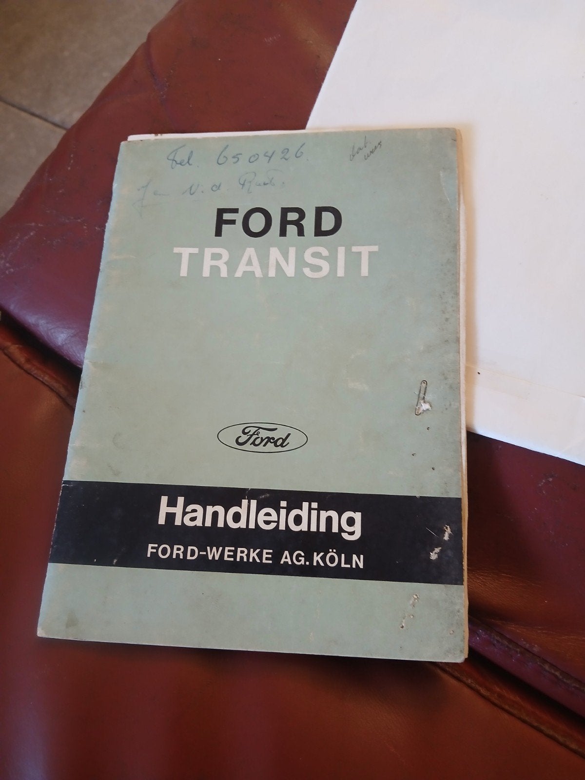 handleiding transit mk1, Ophalen of Verzenden