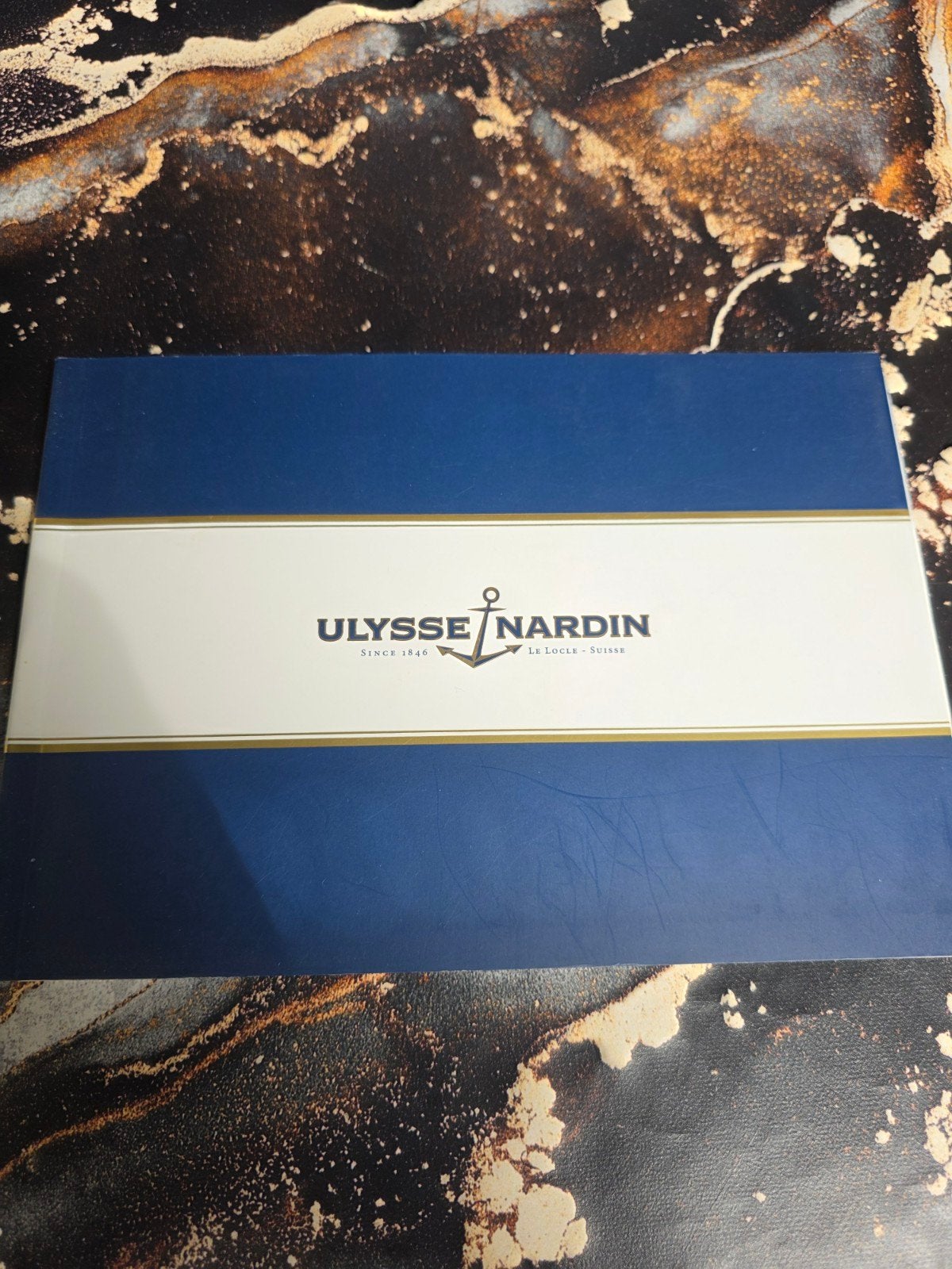 Ulysse Nardin Marine Collection Brochure & Prijslijst 2003, Ophalen of Verzenden, Zo goed als nieuw, Europa overig