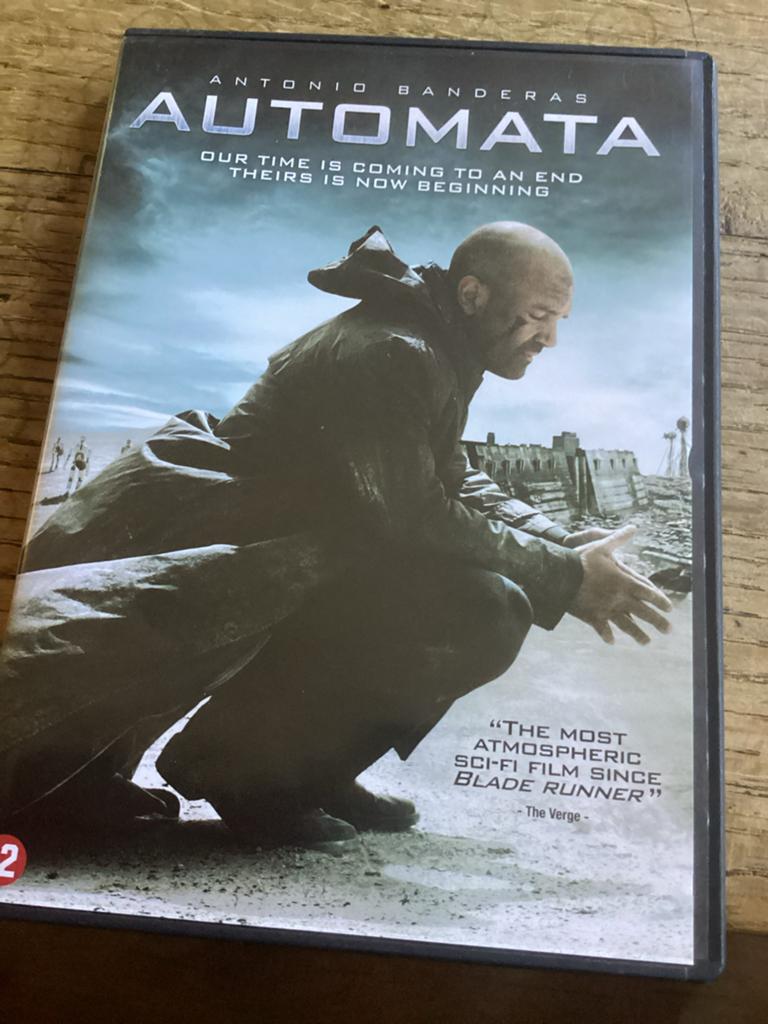 Automata DVD - Spannende Sci-Fi Thriller met Antonio Bandera, Vanaf 12 jaar, Ophalen of Verzenden, Gebruikt, Overige gebieden
