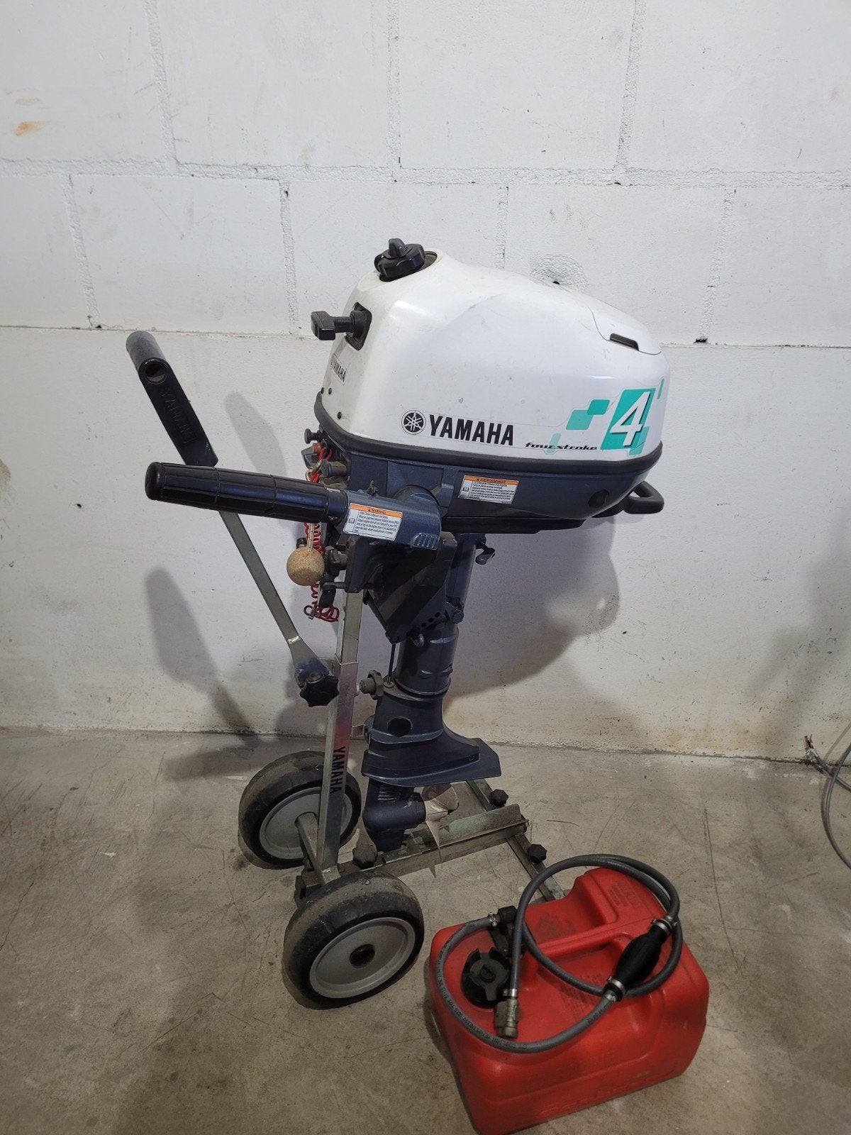 Yamaha F4 Buitenboordmotor 4 takt 4 pk, Ophalen, Motor en Techniek