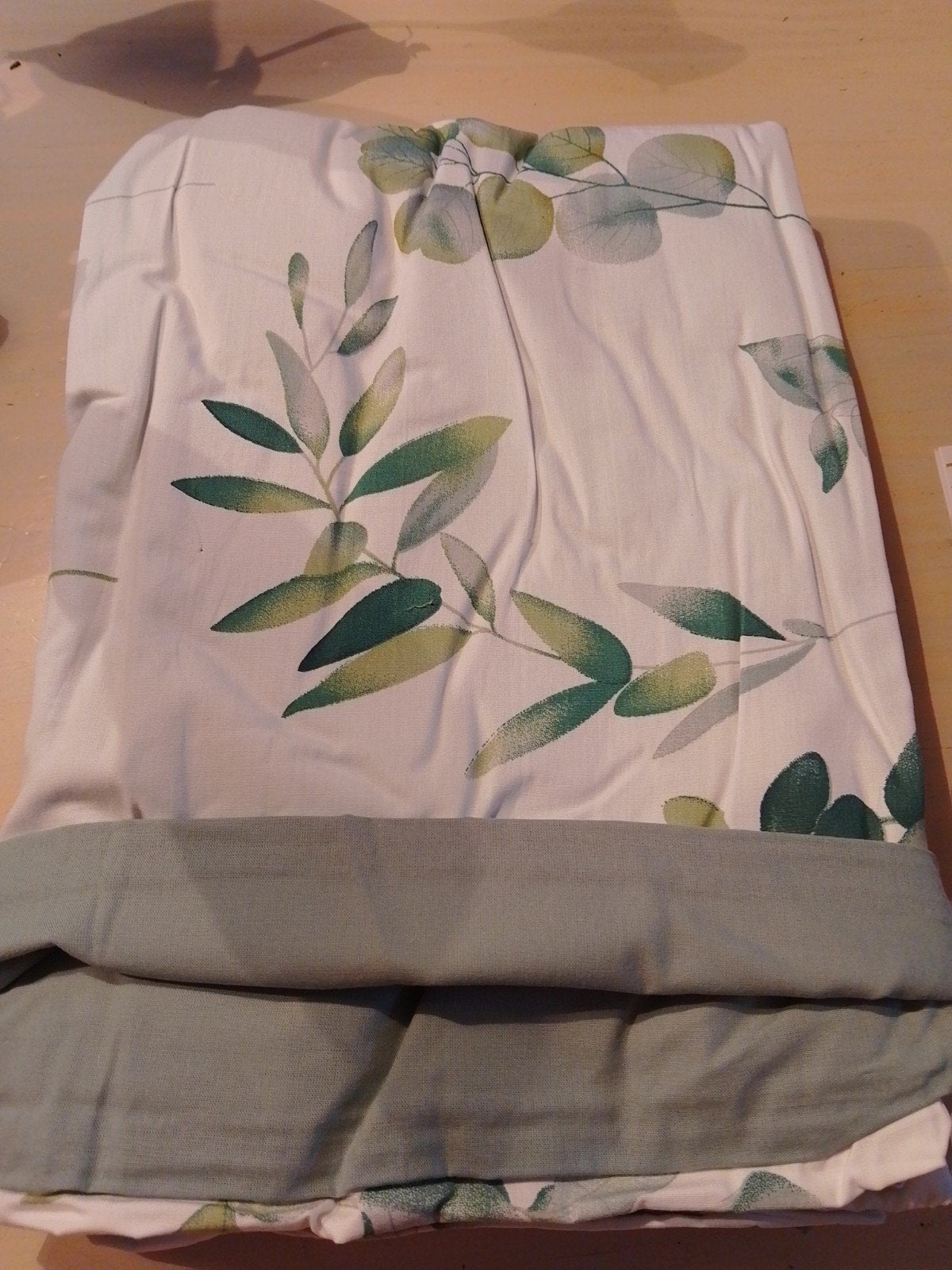 dekbedovertrek met bloemen print, Ophalen