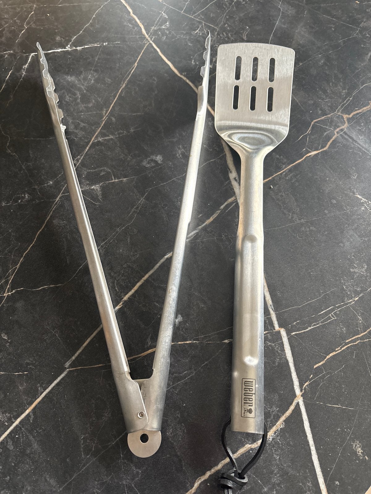 Weber BBQ tang en spatel set, Ophalen of Verzenden, Nieuw