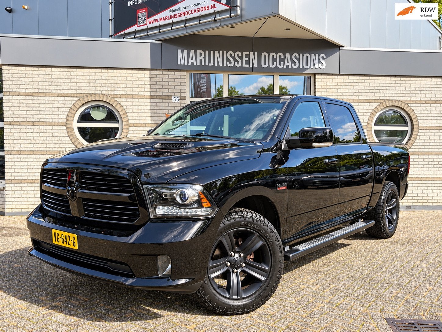Dodge Ram 1500 5.7 V8 4x4 Quad Cab 6'4 |Vol Opties|Marge|, Auto's, Automaat, Euro 5, 450 kg, Gebruikt