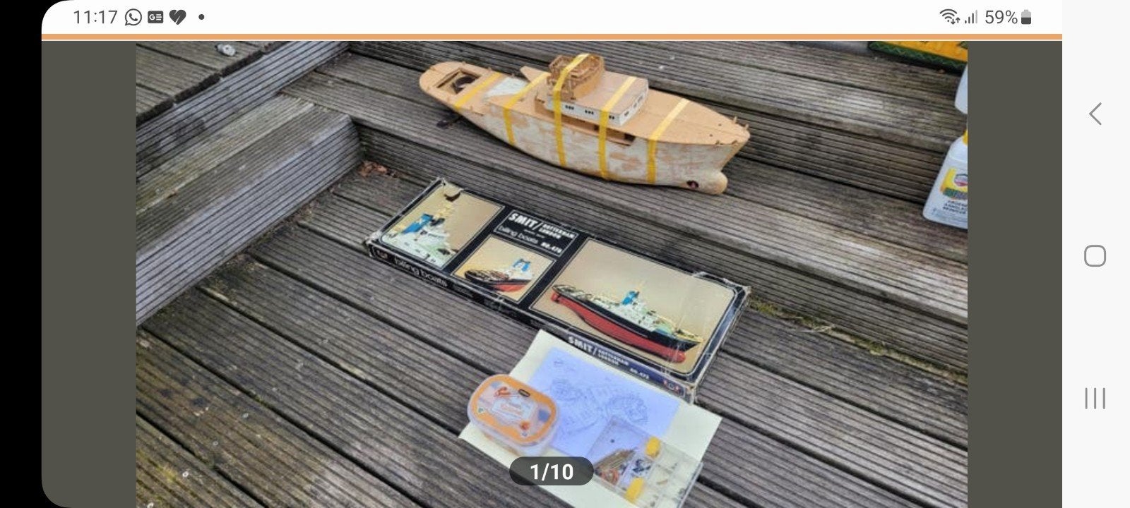 Smit Rotterdam van billing boats (zie omschrijving), Hobby en Vrije tijd, Modelbouw | Boten en Schepen, Ophalen
