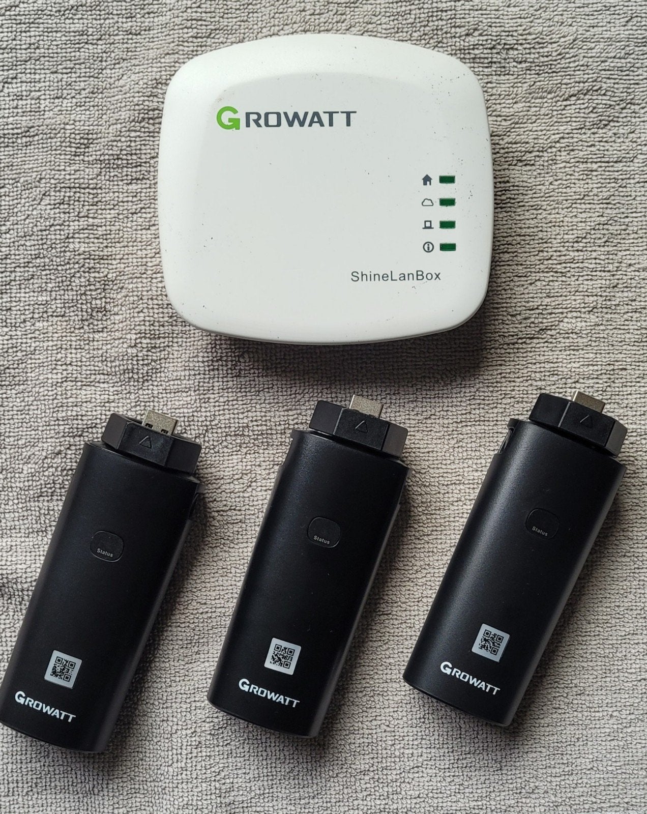 Growatt ShineLanBox met 3 RF sticks, Ophalen of Verzenden, Gebruikt, Overige typen