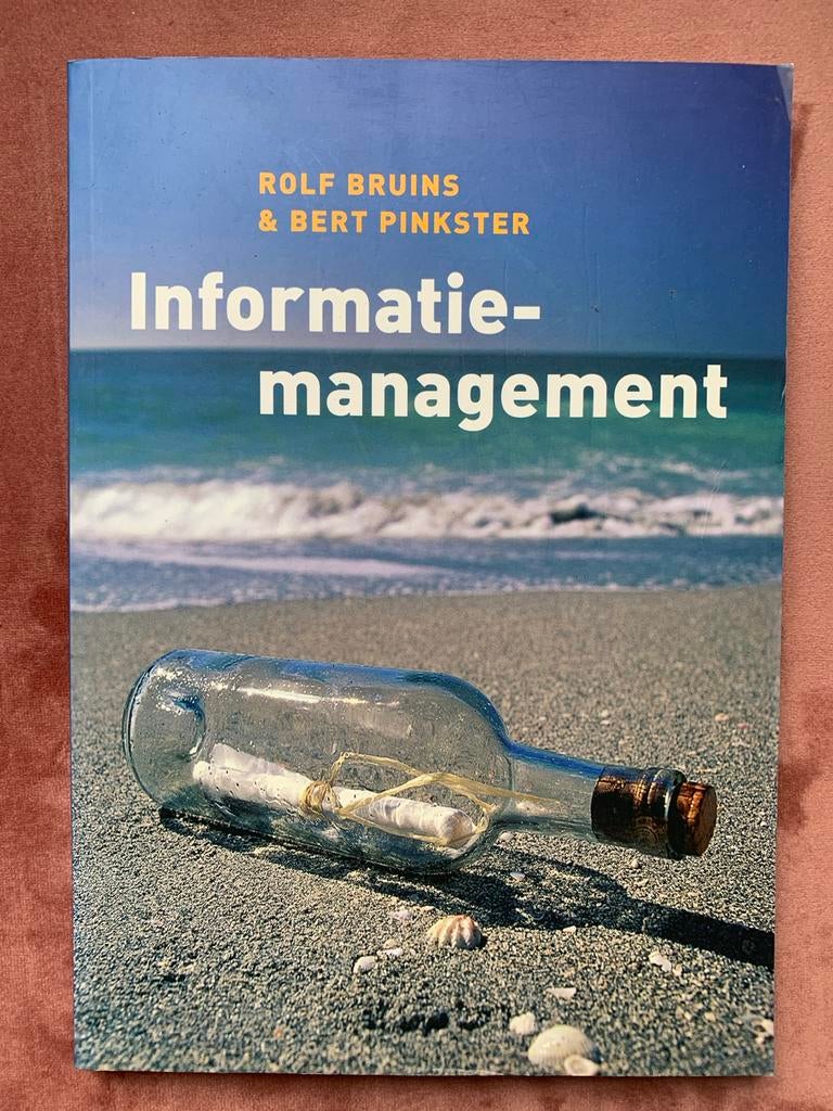 Informatie-management - Rolf Bruins & Bert Pinkster, Boeken, Informatica en Computer, Ophalen of Verzenden, Zo goed als nieuw