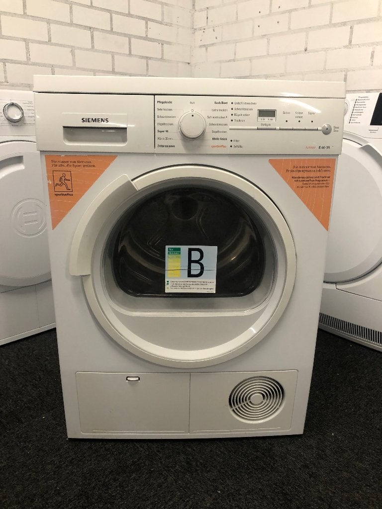 Refurbished condensdroger 7kg Siemens MET GARANTIE OPHALEN, Ophalen, 6 tot 8 kg, Anti-kreukfase, Refurbished