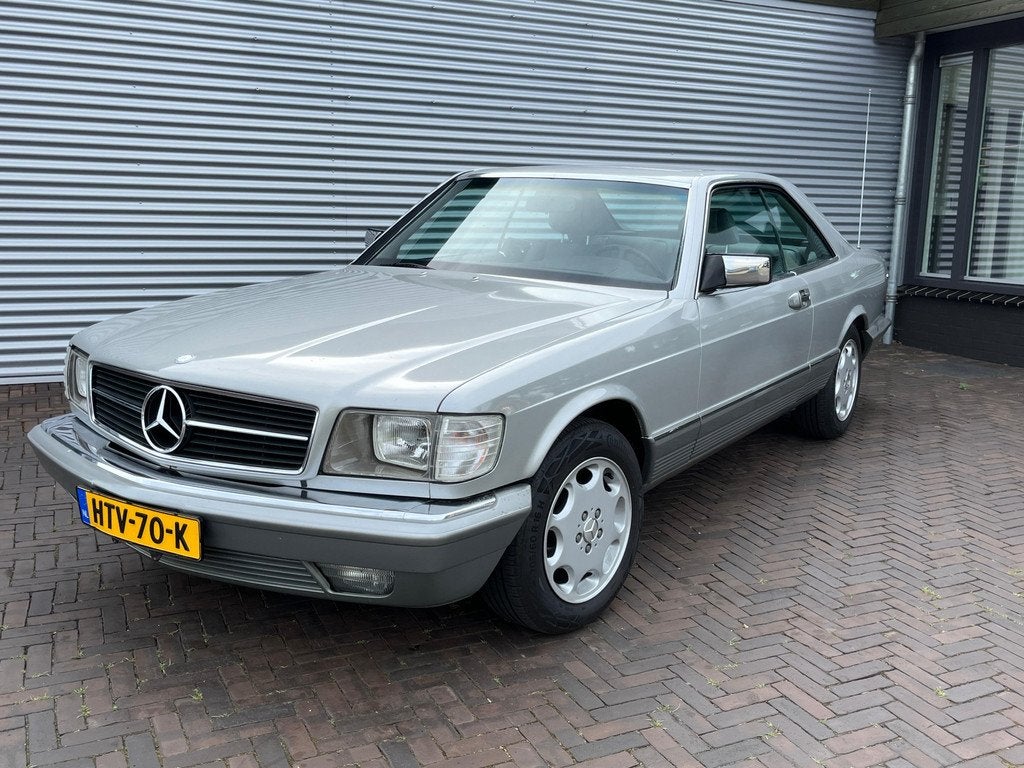 Mercedes-Benz S-Klasse 500 SEC (bj 1985, automaat), Auto's, Oldtimers, Automaat, Open dak, Achterwielaandrijving, 4973 cc