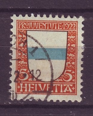 Zwitserland Mi 175 gest, Ophalen of Verzenden, Gestempeld