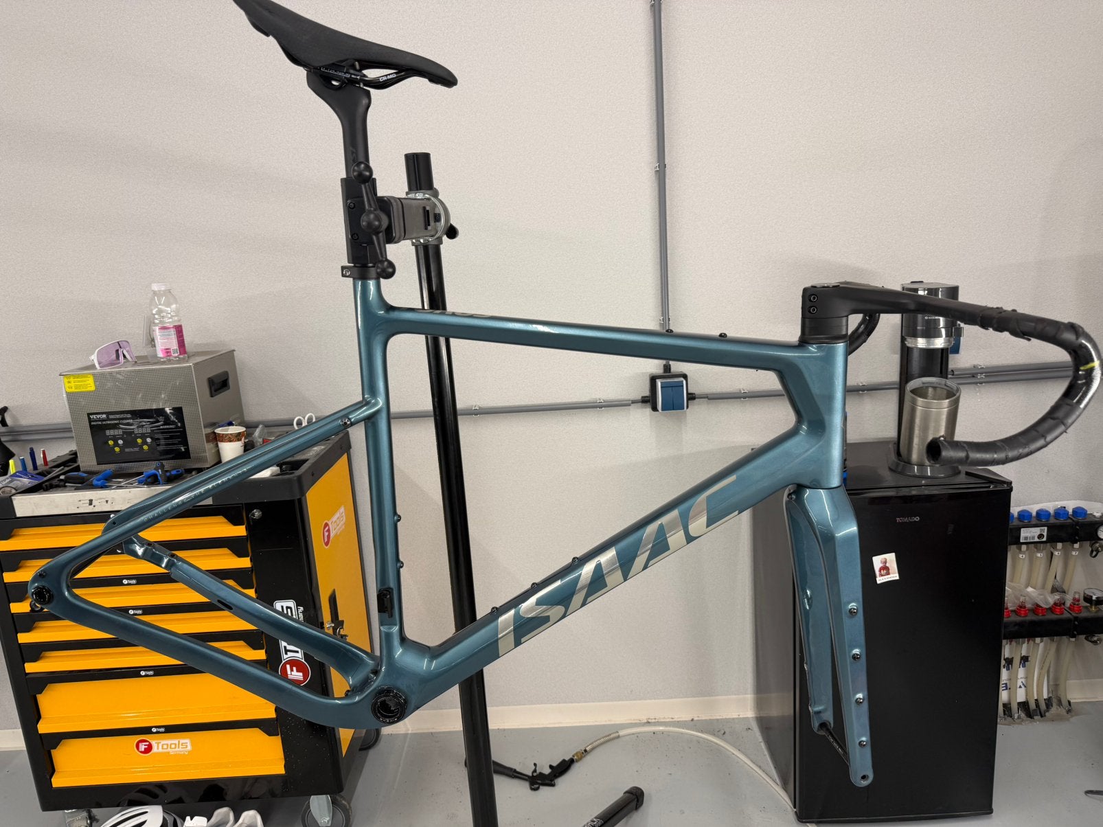 Isaac Torus XL, Fietsen en Brommers, Carbon, Zo goed als nieuw, 57 tot 61 cm, Meer dan 20 versnellingen