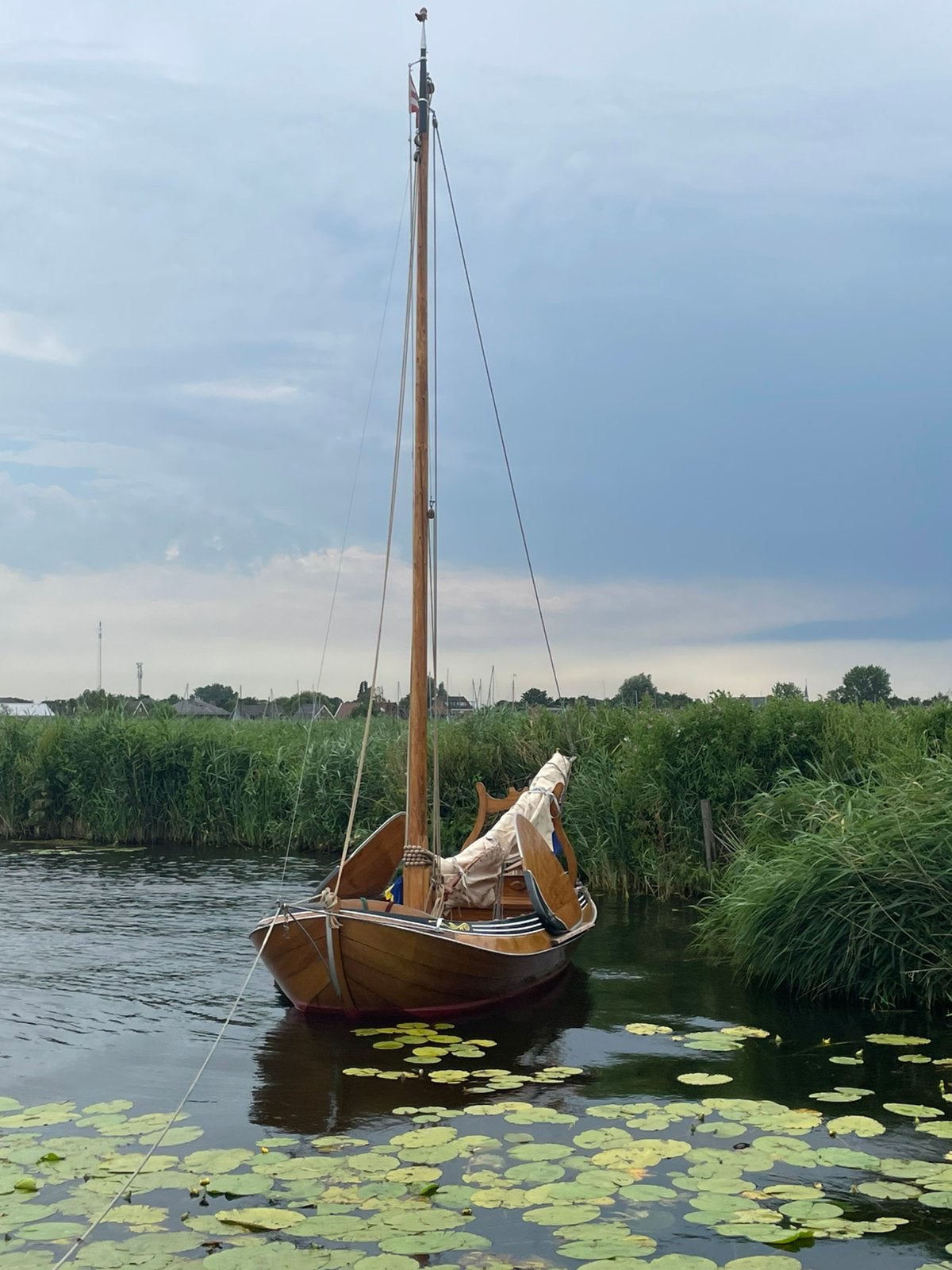 Tjotter ‘Brammert’ te koop, Watersport en Boten, Ophalen, Gebruikt, Tjotter, Hout