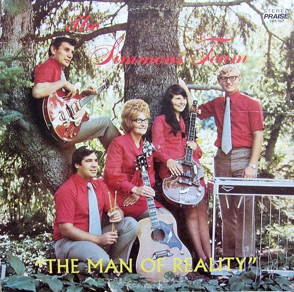 The Simmons Team "The Man Of Reality" (LP Praise), Ophalen of Verzenden, Gebruikt, 12 inch, LP