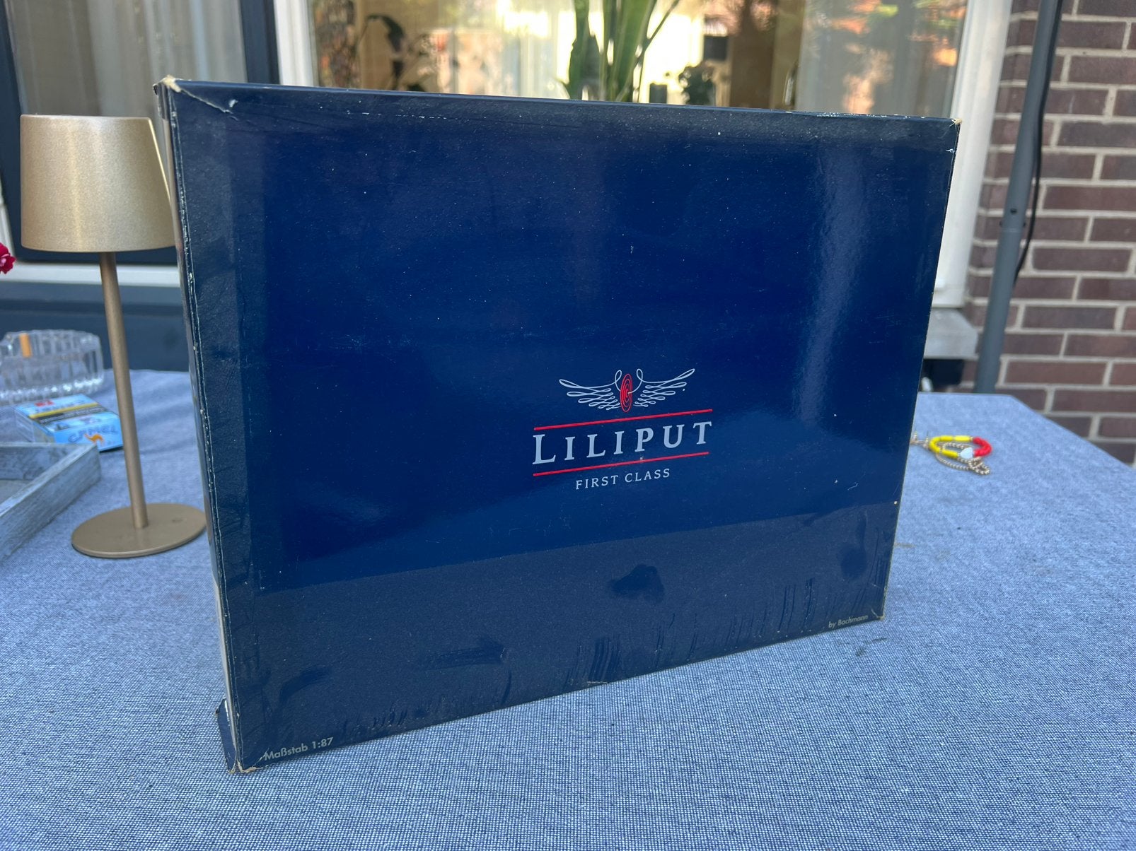 Liliput L112601 H0 – VT 06 108 “Rheinblitz” 3-delige DB set, Ophalen of Verzenden, Zo goed als nieuw, Liliput, Gelijkstroom