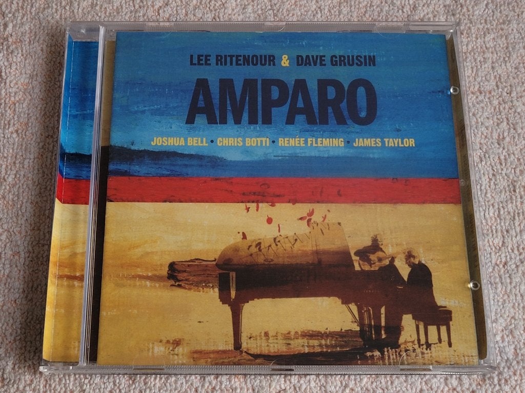 LEE RITENOUR & DAVE GRUSIN - Amparo CD (JAZZ) ZGAN, Ophalen of Verzenden, 1980 tot heden, Zo goed als nieuw, Jazz