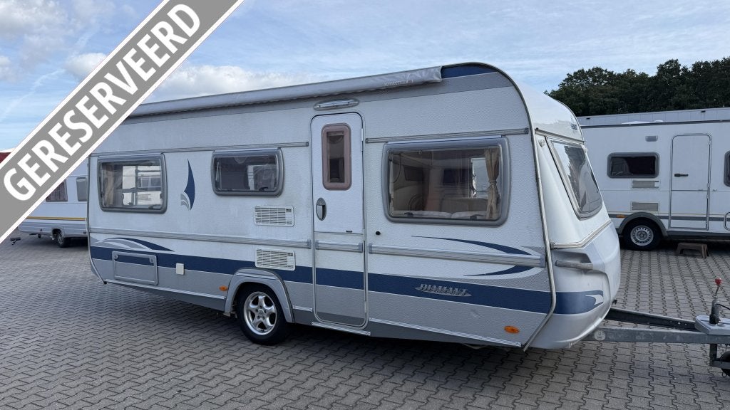 Fendt Diamant 510 TG bouwjaar 2005 met zakluifel, Caravans en Kamperen, Rondzit, Bedrijf, Oven, Fendt