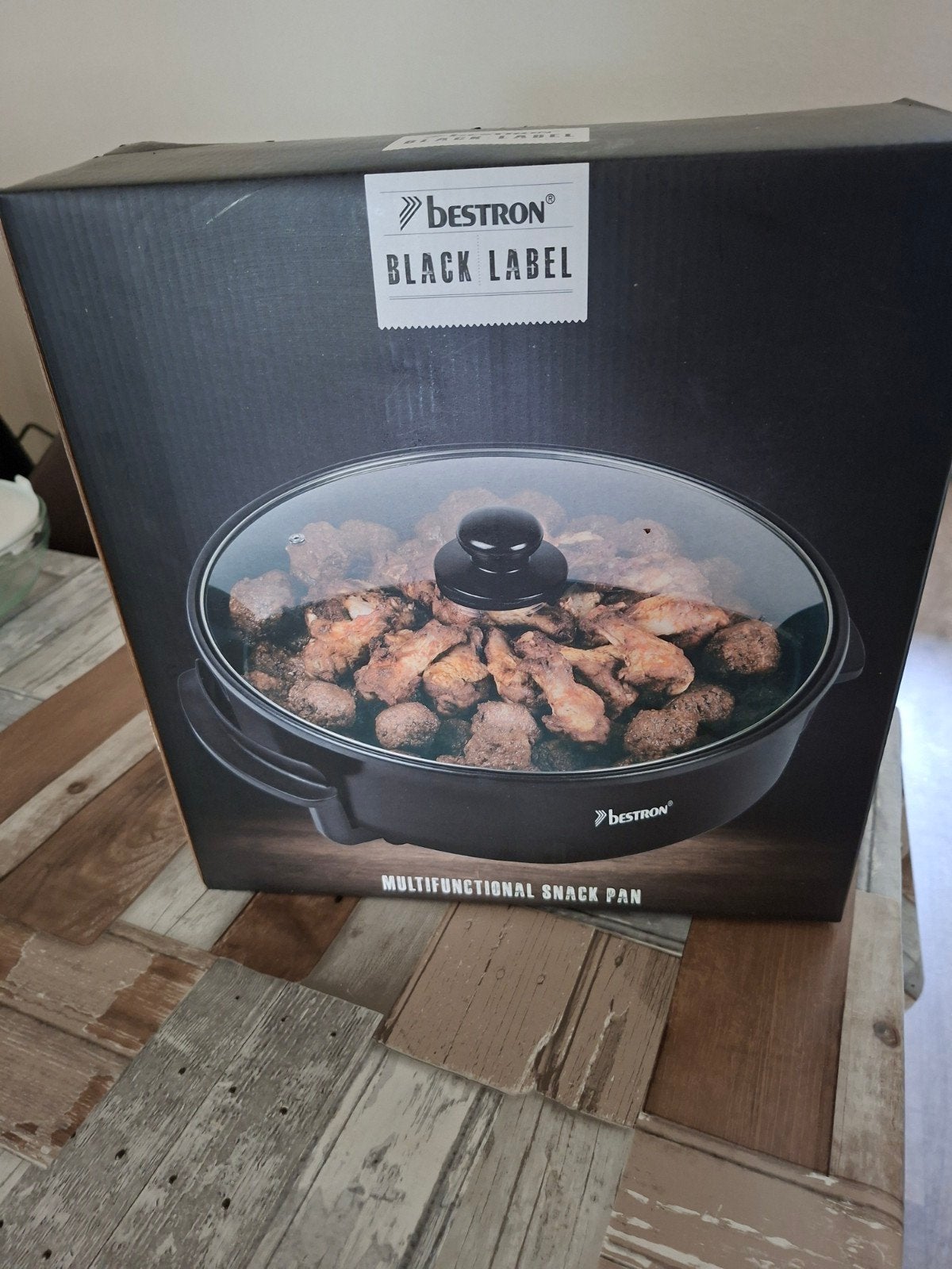 Bestron Black Label Multifunctionele Hapjespan Nieuw, Ophalen of Verzenden, Nieuw