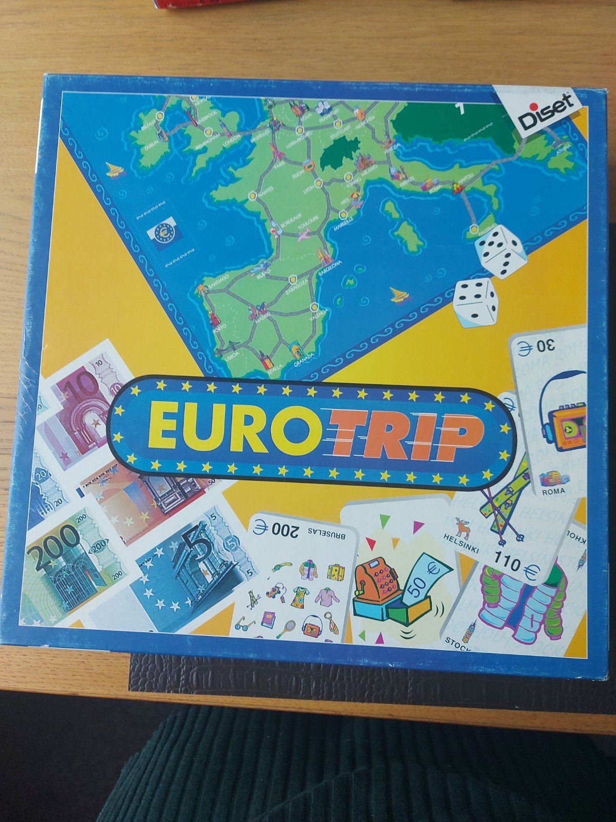 eurotrip bordspel-compleet, Hobby en Vrije tijd, Ophalen of Verzenden, Gebruikt