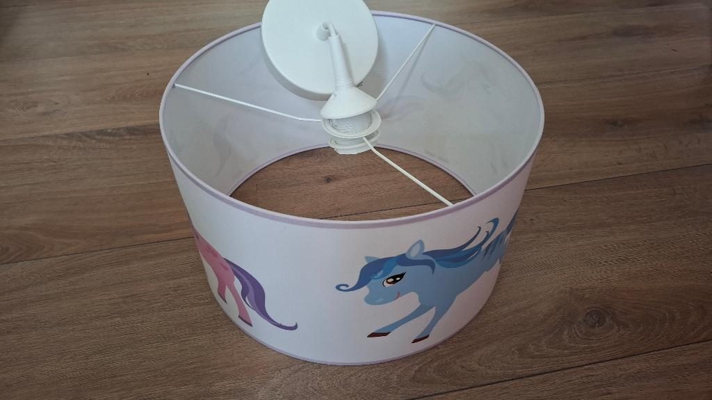 Kinderkamerlamp unicorns, Kinderen en Baby's, Kinderkamer | Inrichting en Decoratie, Ophalen, Zo goed als nieuw, Lamp