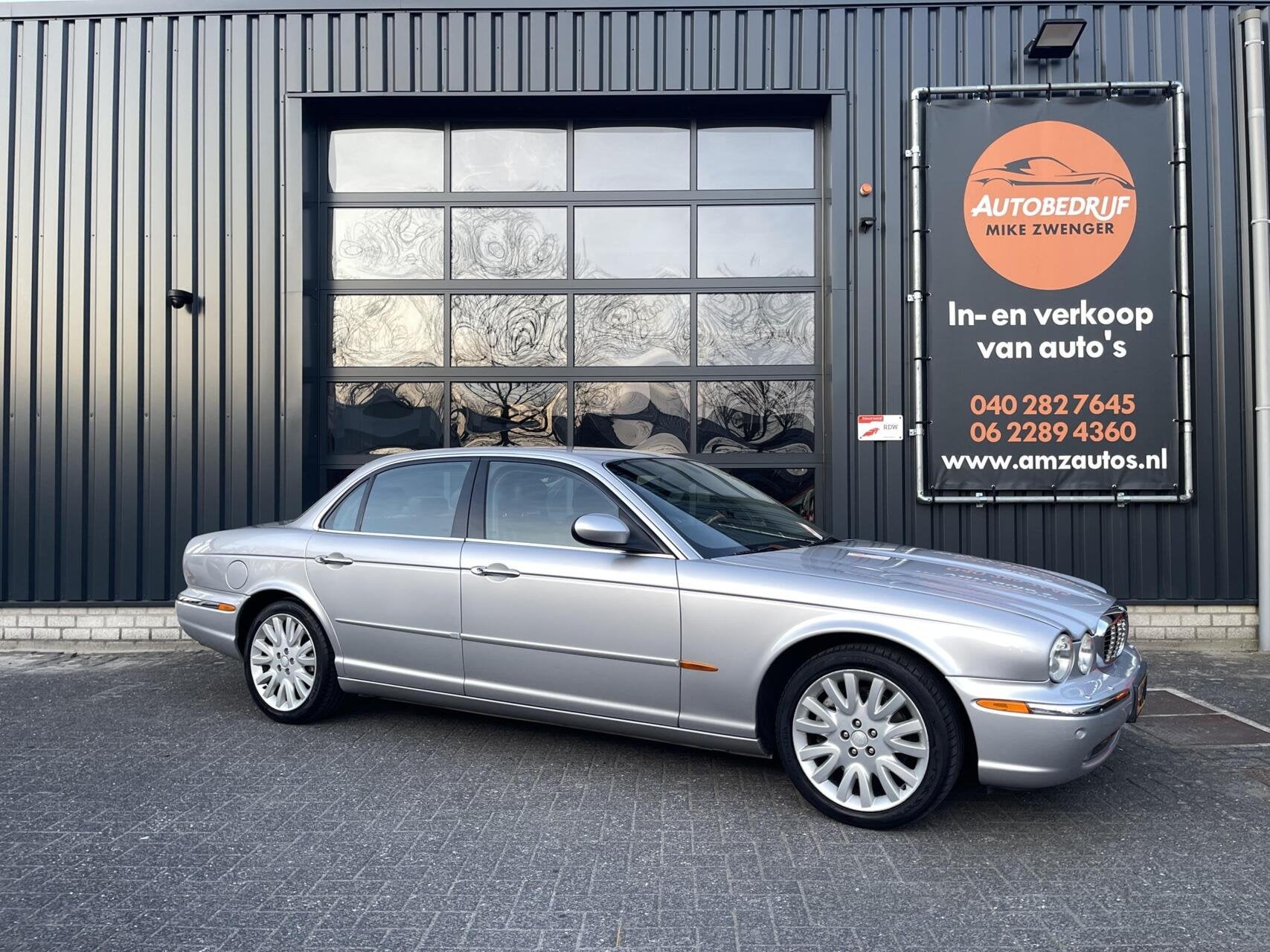 Jaguar XJ 3.5 V8 Executive AIRCO|LEER|ORIGINEEL NL|CRUISE CO, Auto's, Automaat, Achterwielaandrijving, Gebruikt, 8 cilinders