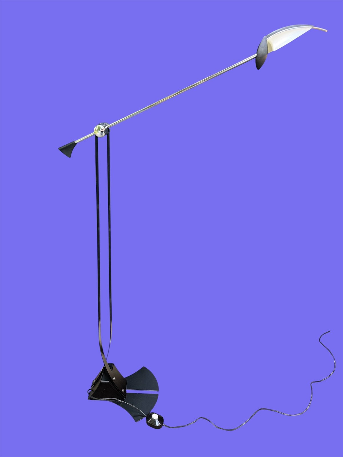 Leuchten Vloerlamp - 160cm hoog, knikpunt op 100cm