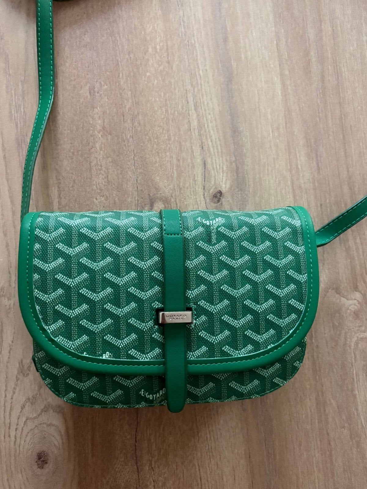 Goyard Belvedere PM schoudertas, Ophalen of Verzenden, Nieuw, Groen