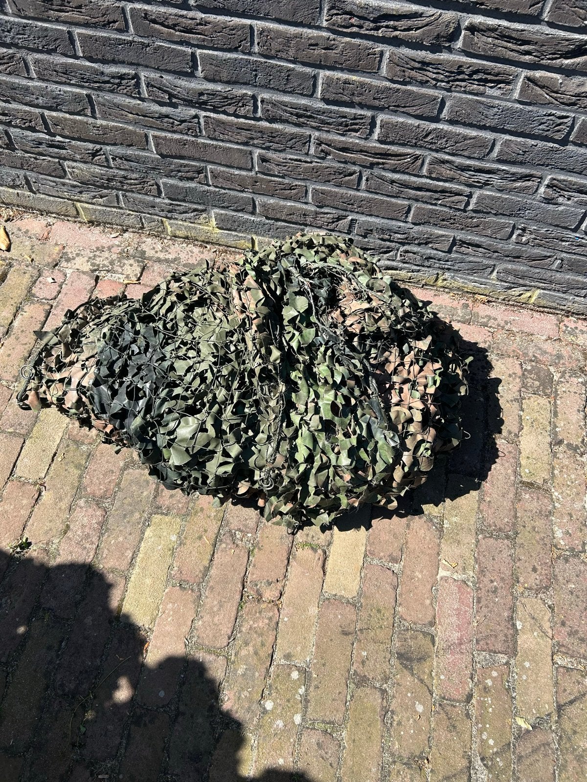 Groot militair camouflage net, Verzamelen, Ophalen, Overige soorten, Overige gebieden, Overige typen