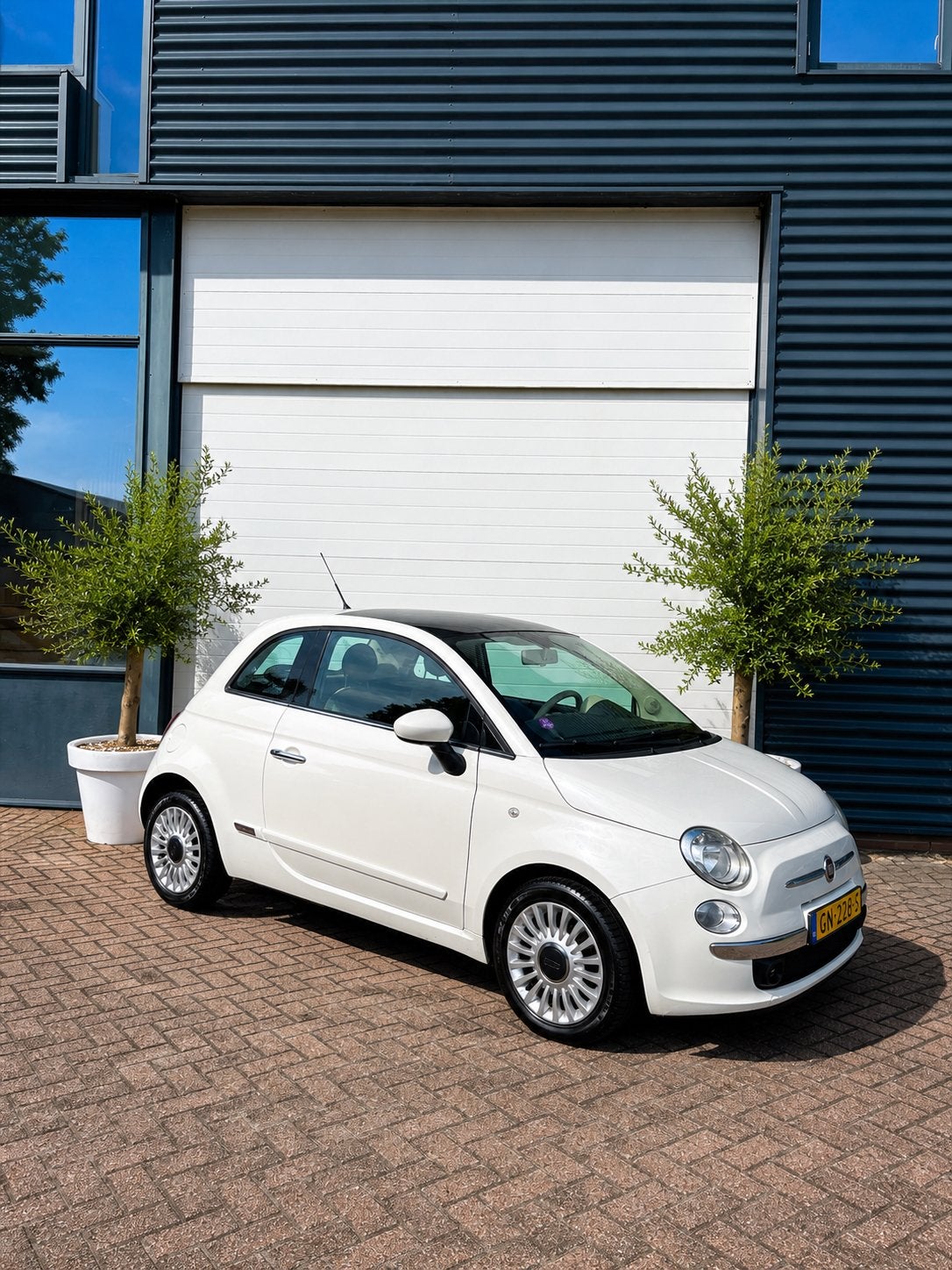 Fiat 500 0.9 85pk Twinair Turbo Airco 2012 Wit, Voorwielaandrijving, 31 €/maand, Bedrijf, Handgeschakeld