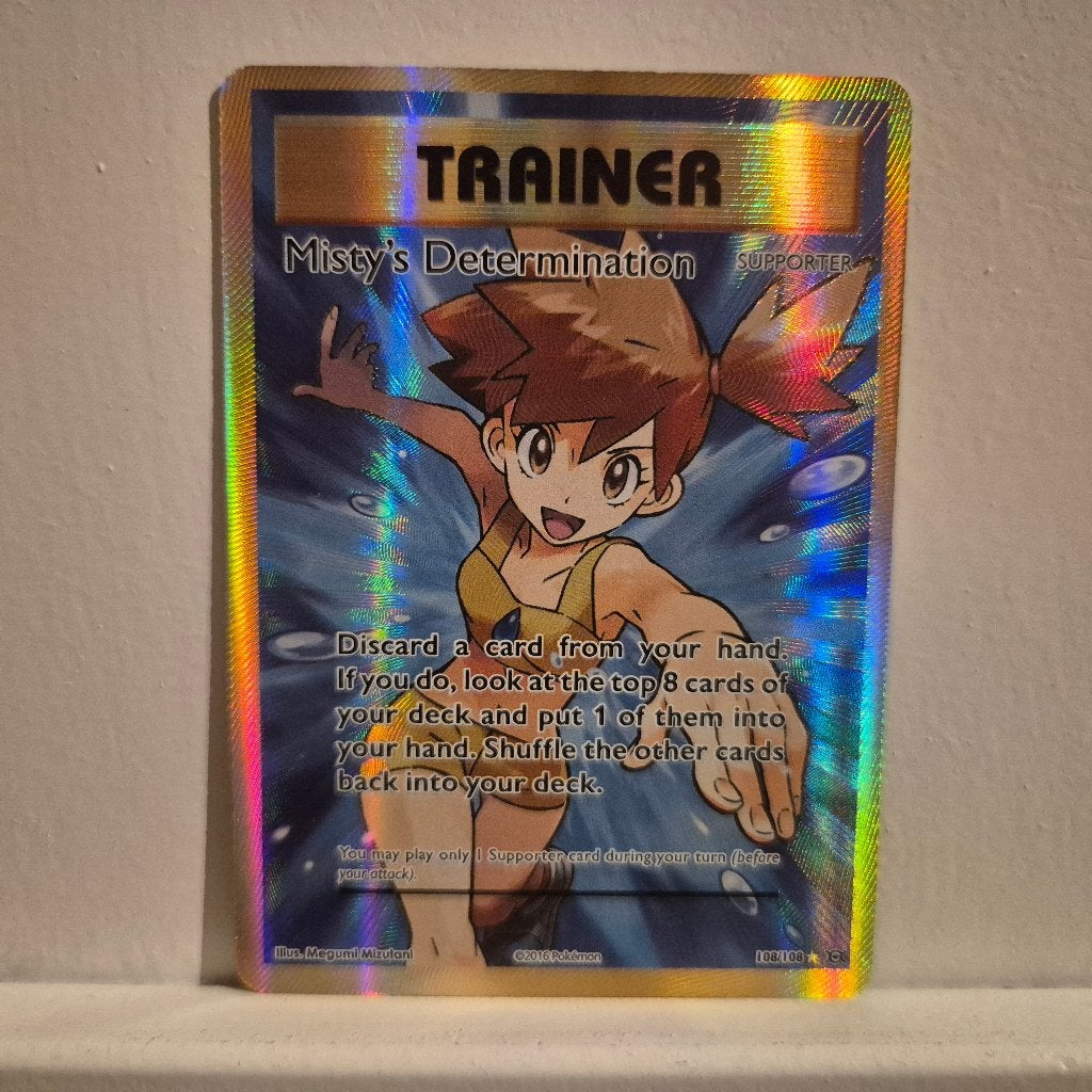 Misty's Determination EVO 108/108 - Pokémon, Ophalen of Verzenden, Nieuw, Losse kaart