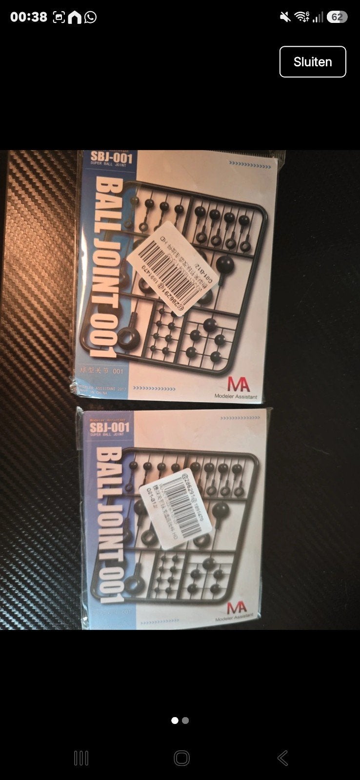 ball joints, Ophalen of Verzenden, Nieuw, Clearstamp