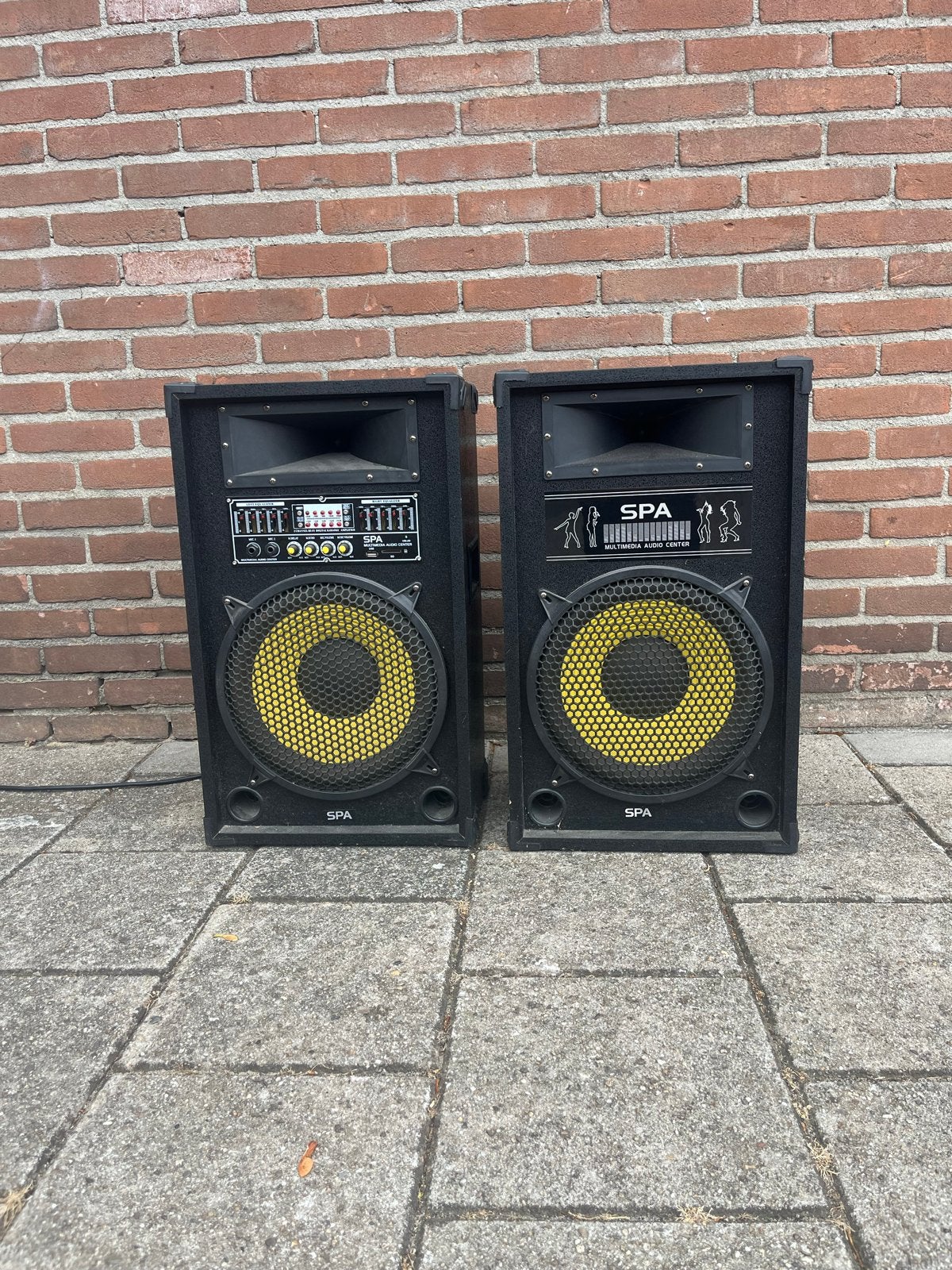 SPA Multimedia Audio Center 1200W Speakerset, Audio, Tv en Foto, Gebruikt, Speakerset, USB-aansluiting, Ophalen