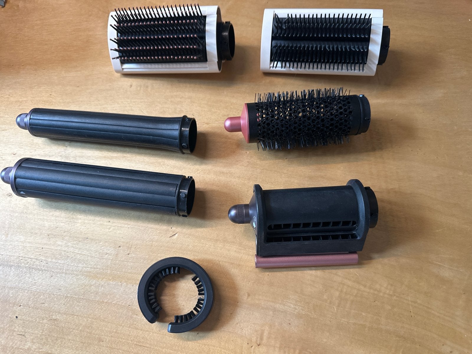 Dyson Airwrap opzetstukken - Borstels en krullers, Witgoed en Apparatuur, Ophalen of Verzenden, Gebruikt, Haarverzorging