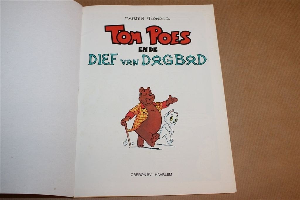 Tom Poes en de Dief van Dagbad — Toonder, Oberon Strip, Boeken, Eén stripboek, Ophalen of Verzenden, Gelezen