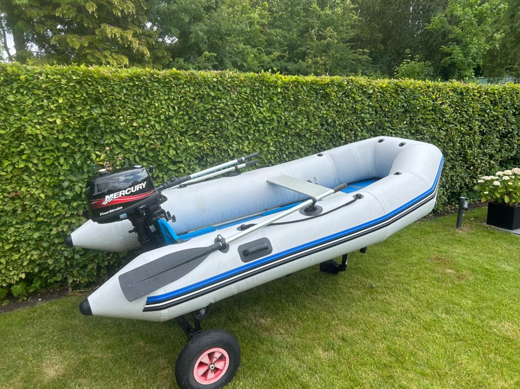 Zodiac rubberen boot, Ophalen, Gebruikt, Benzine, Zodiac