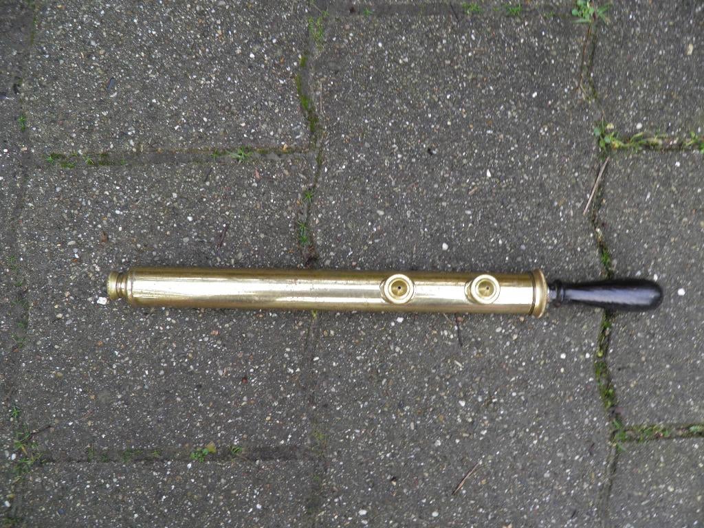 Antieke ramenspuit van koper, Antiek en Kunst, Ophalen of Verzenden