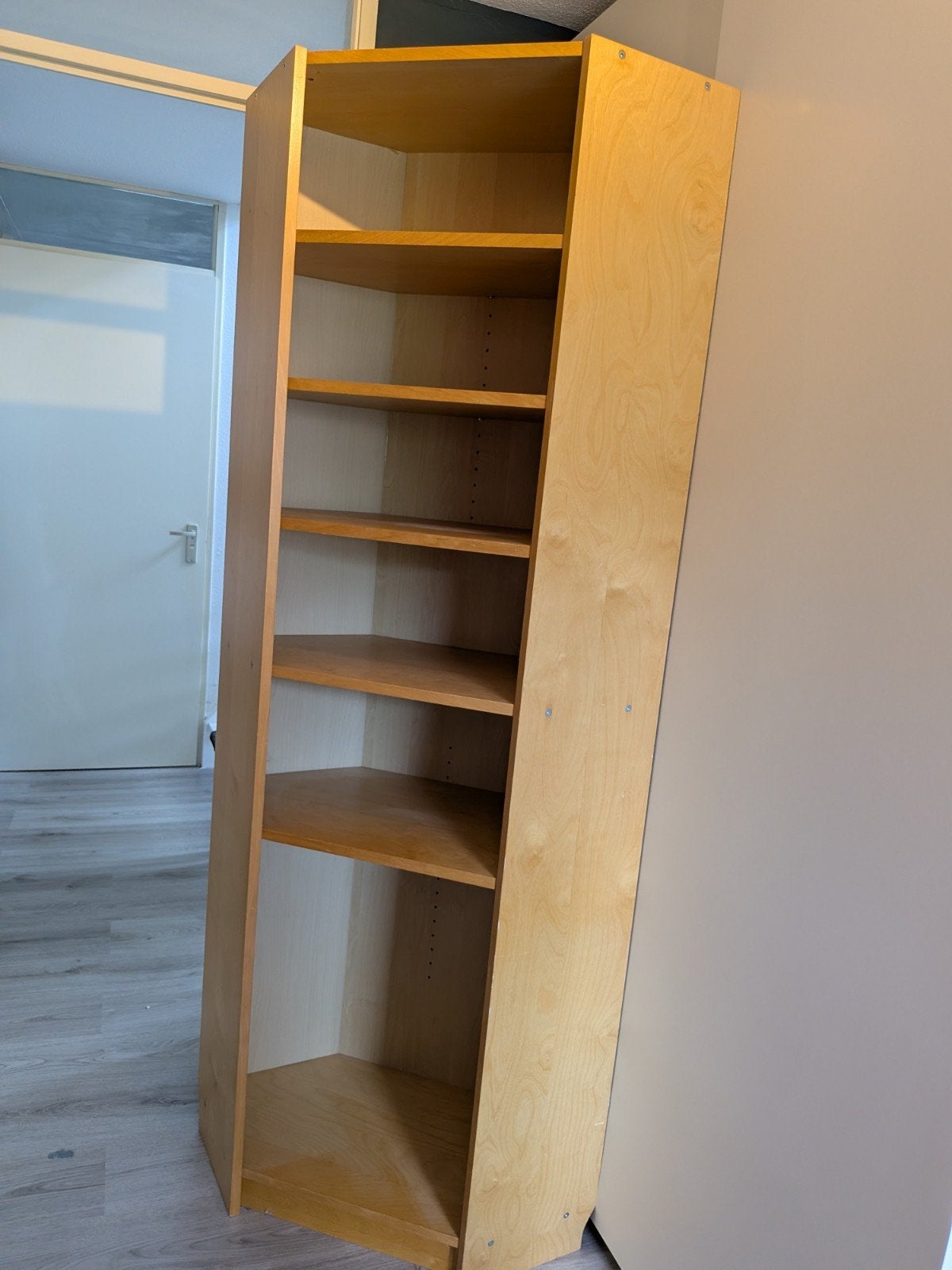 IKEA Billy hoekkast - Boekenkast, Huis en Inrichting, Ophalen, Met plank(en), Gebruikt, 200 cm of meer