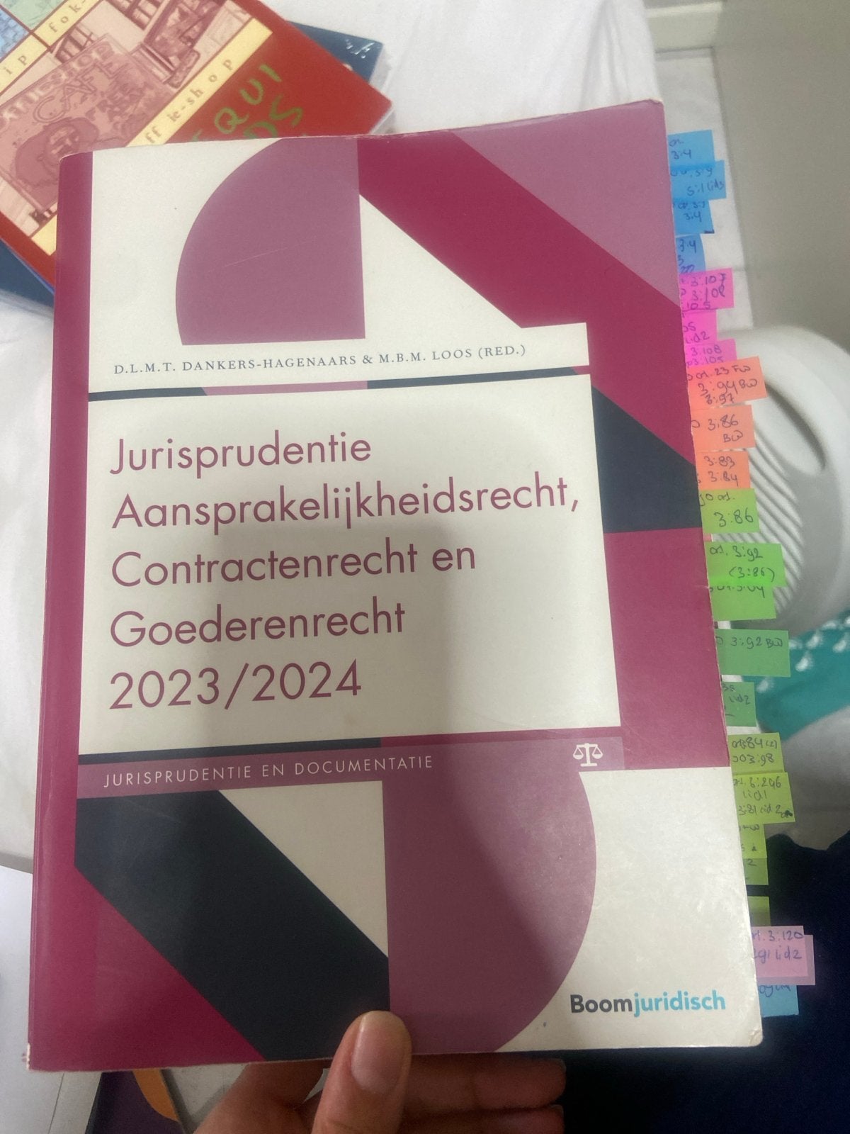 Jurisprudentie Aansprakelijkheidsrecht 2023/2024, Ophalen of Verzenden, Gamma, Zo goed als nieuw, HBO
