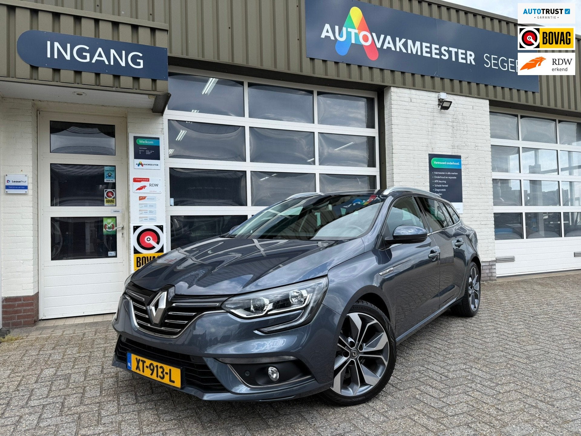 Renault Mégane Estate 1.2 TCe GT-Line|Automaat|Camera|Vol|, Auto's, Renault, Gebruikt, 4 cilinders, Leder en Stof, 132 pk