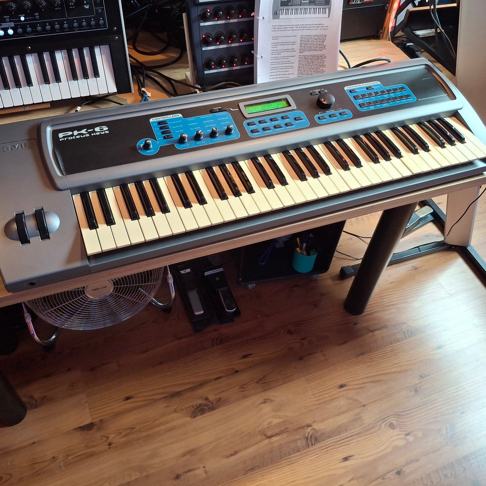 E-MU PK-6 Proteus keys, Met midi-aansluiting, Ophalen, Overige merken, 61 toetsen