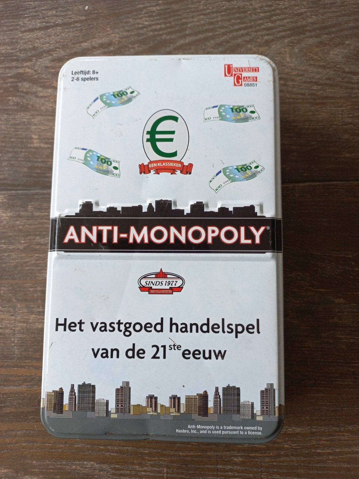 Anti-Monopoly: Het vastgoed handelsspel van de 21e eeuw, Hobby en Vrije tijd, Gezelschapsspellen | Bordspellen, University Games