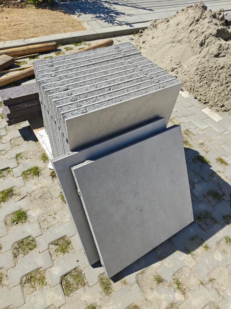 MBI Geoceramica Ipanema Sandy Beach 60x60 tegels, 14 stuks, Tuin en Terras, Ophalen, Keramiek, Nieuw, 5 tot 10 m²