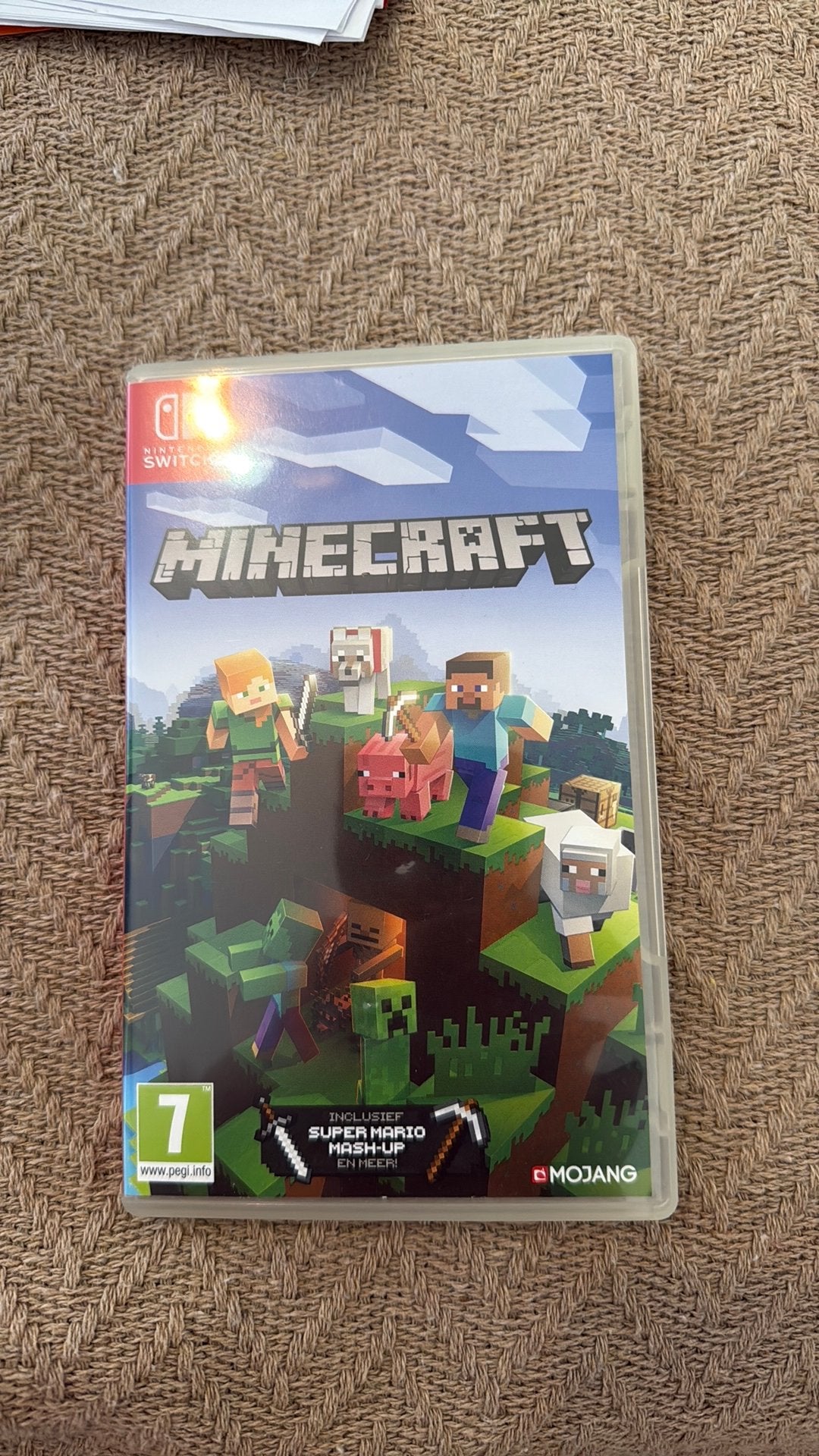 Nintendo switch minecraft game, Ophalen of Verzenden, Zo goed als nieuw