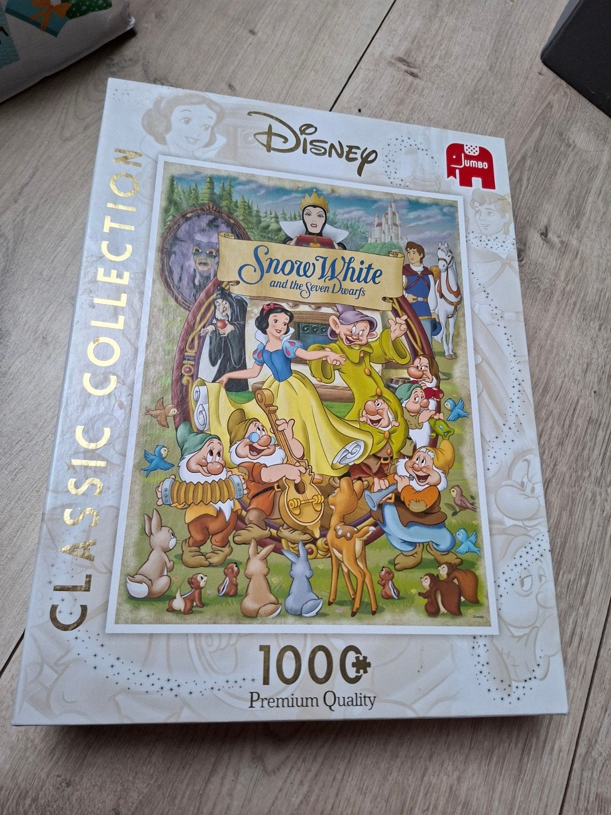 Disney Sneeuwwitje Legpuzzel 1000 stukjes, Ophalen, 500 t/m 1500 stukjes, Zo goed als nieuw