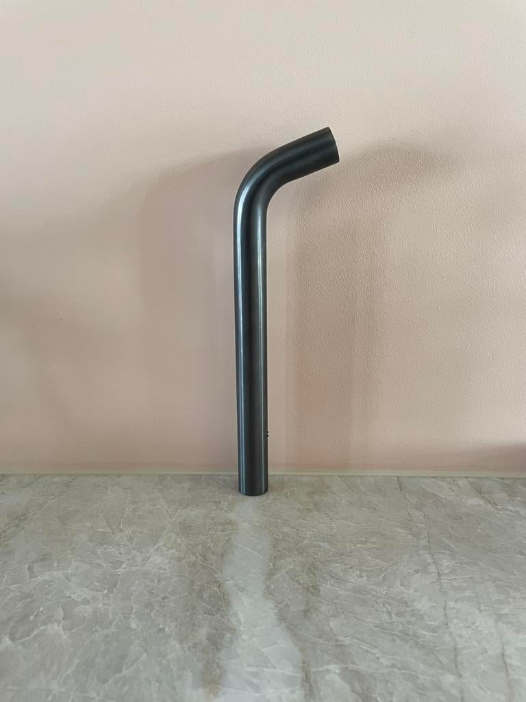 Hotbath Cobber CB005T, Washbasin Spout 25cm, Black Chrome, Ophalen, Zo goed als nieuw, Kraan