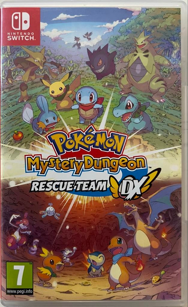 Pokémon Mystery Dungeon: Rescue Team DX - Nintendo Switch, 1 speler, Ophalen of Verzenden, Zo goed als nieuw, Role Playing Game (Rpg)