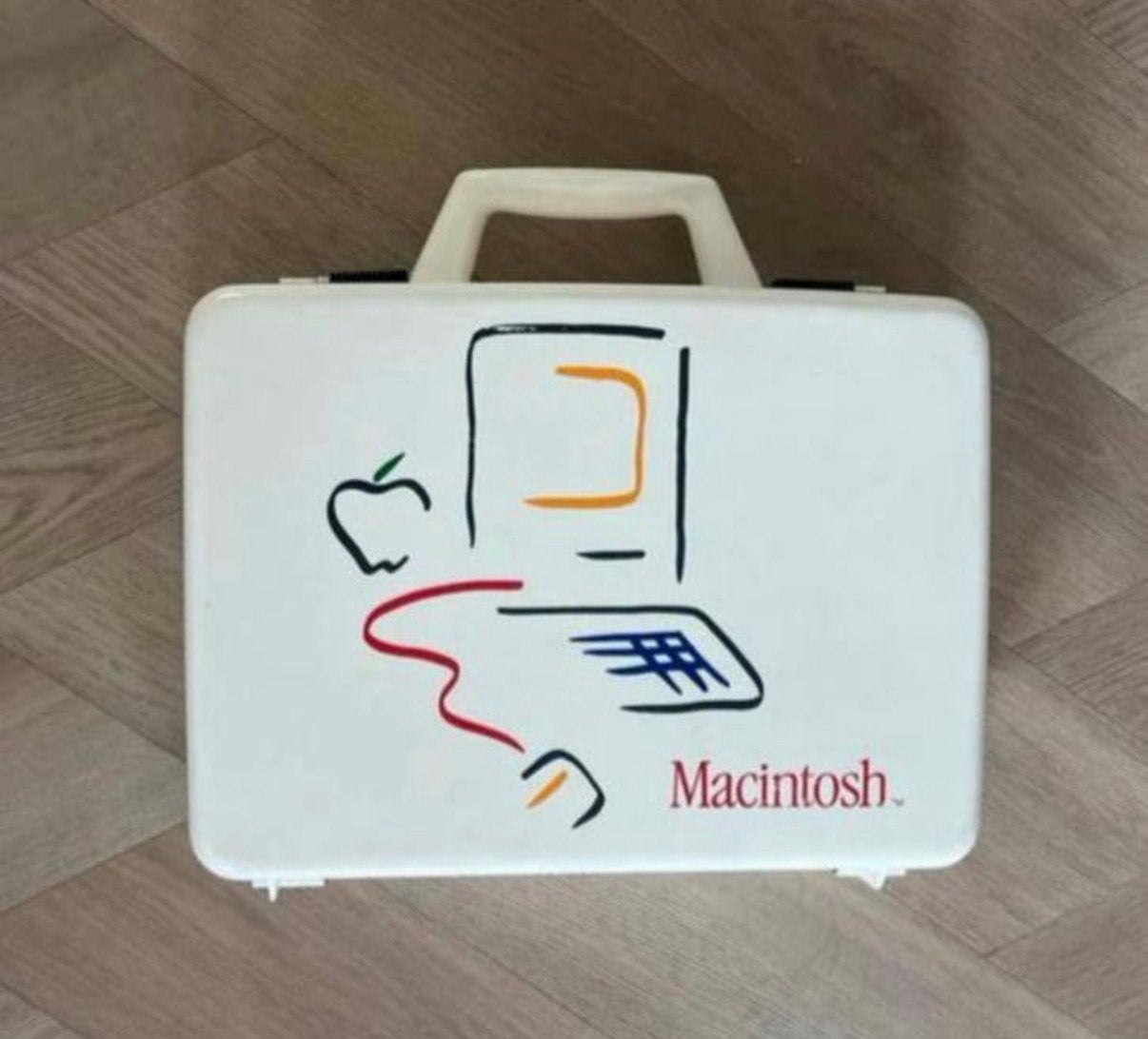 Unieke Apple Macintosh koffer, Computers en Software, Vintage Computers, Ophalen of Verzenden