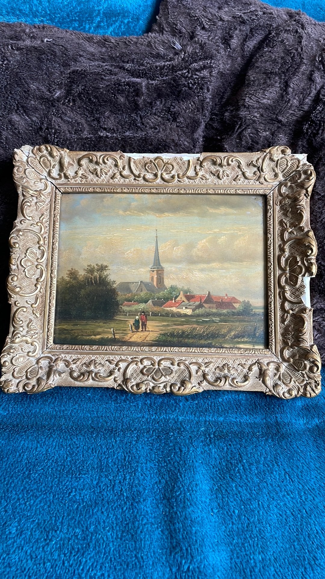 Schilderij antiek, Ophalen