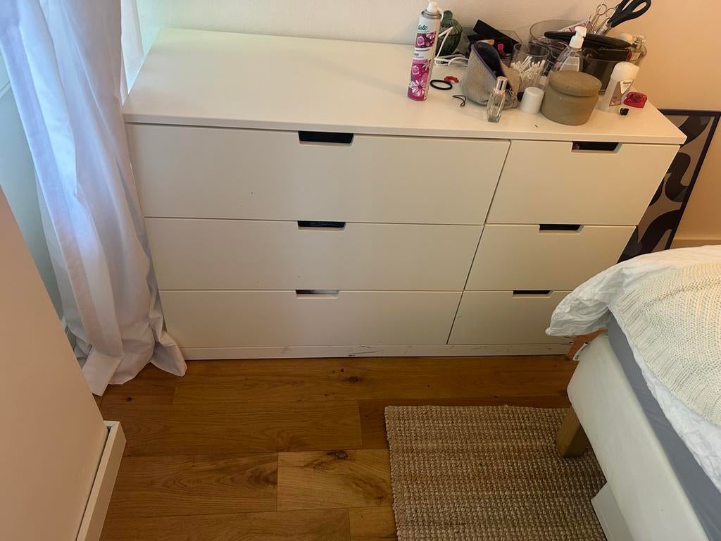 NORDLI IKEA kast 120 cm breed met lades, Gebruikt, 100 tot 150 cm, Ophalen of Verzenden, Met lade(s)
