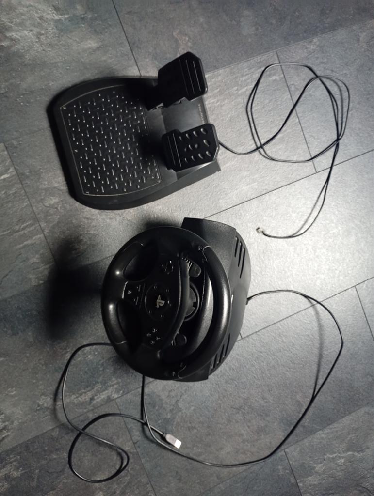 Thrustmaster T80 racestuur en pedalen voor PlayStation, Ophalen of Verzenden, PlayStation 1